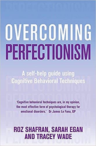 Book cover of "Overcoming Perfectionism"