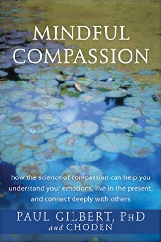 Book cover of "Mindful Compassion"