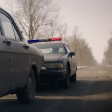 Police cars