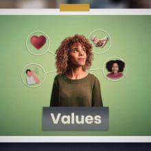illustration of values