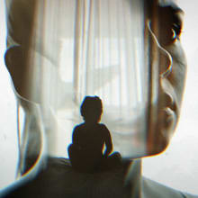 woman with child overlaid
