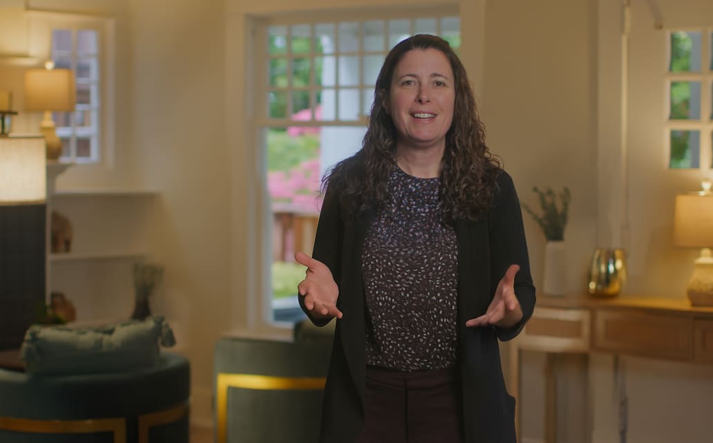 Melanie Harned teaching