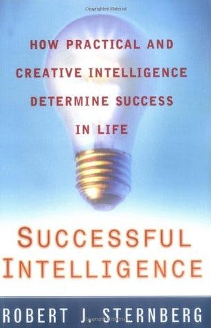 Book cover of "Successful Intelligence"