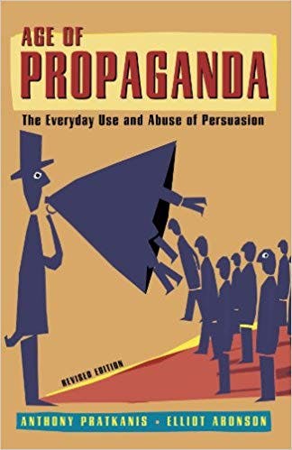 Book cover of "Age of Propaganda"