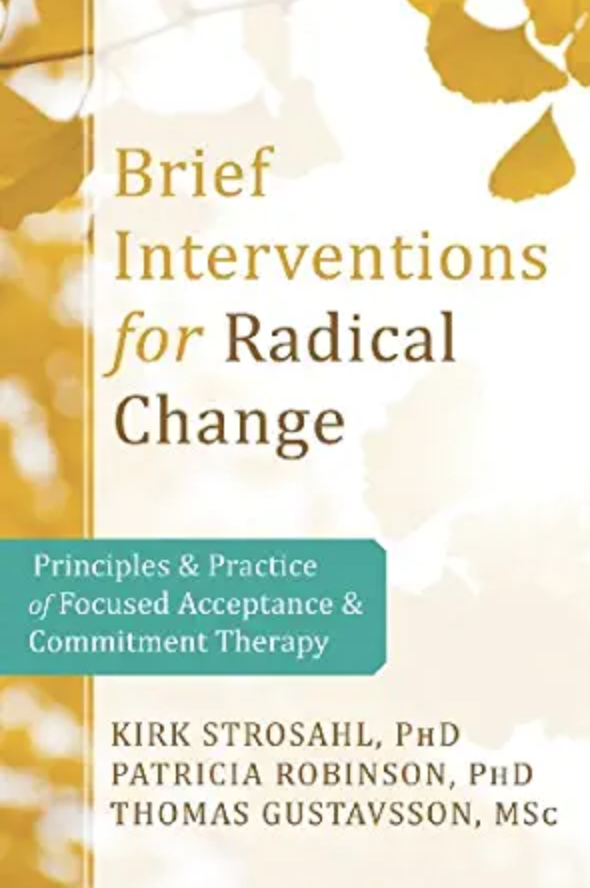Book cover of "Brief Interventions for Radical Change"