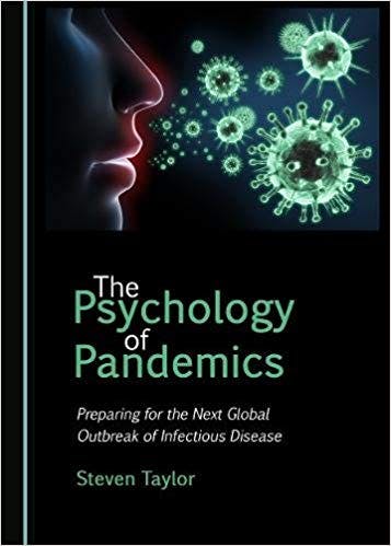 Book cover of "The Psychology of Pandemics"