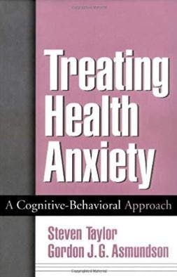 Book cover of "Treating Health Anxiety"