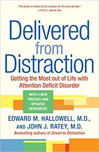 Book cover of "Delivered from Distraction"