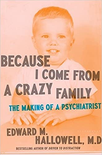 Book cover of "Because I Come From a Crazy Family"