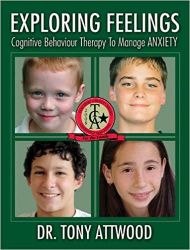 Book cover of "Exploring Feelings: Anxiety: Cognitive Behaviour Therapy to Manage Anxiety "