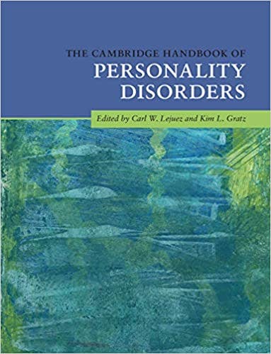 Book cover of "The Cambridge Handbook of Personality Disorders"