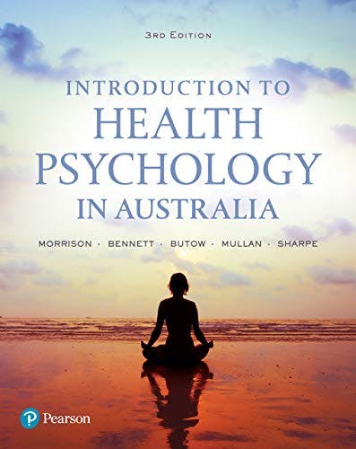 Book cover of "Introduction to Health Psychology in Australia"