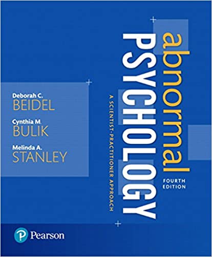 Abnormal Psychology: A Scientist-Practitioner Approach Book cover of "Abnormal Psychology: A Scientist-Practitioner Approach"