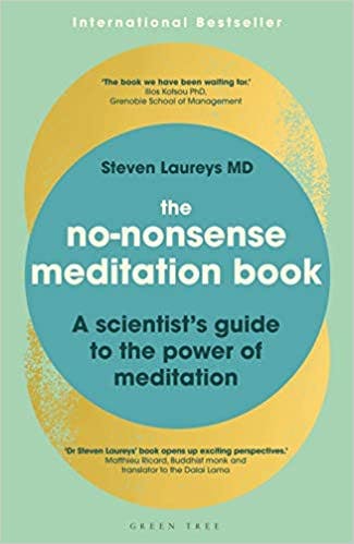 Book cover of "The No-Nonsense Meditation Book"