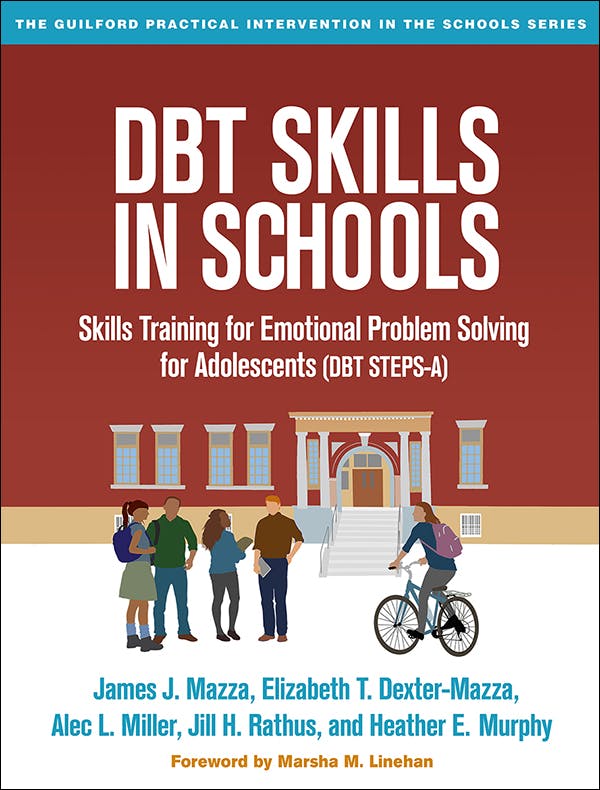 Book cover of "DBT Skills Training in Schools"