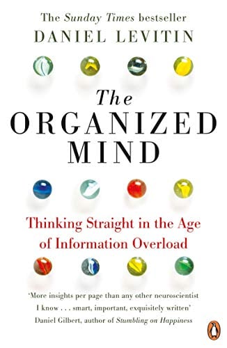 The Organized Mind Book cover of "The Organized Mind"