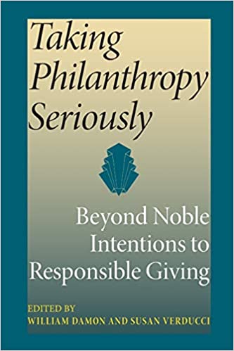 Taking Philanthropy Seriously Book cover of "Taking Philanthropy Seriously"