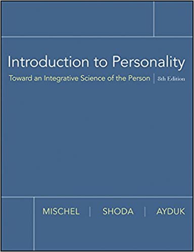 Introduction to Personality: Toward an Integrative Science of the Person Book cover of "Introduction to Personality: Toward an Integrative Science of the Person"