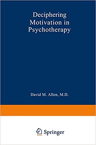 Book cover of "Deciphering Motivation in Psychotherapy"