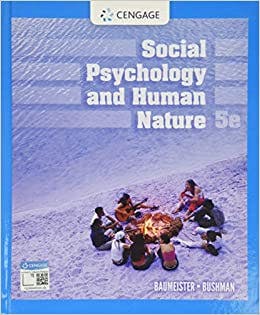 Book cover of "Social Psychology and Human Nature"