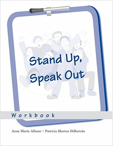 Stand Up, Speak Out, Workbook: 8-copy Set Book cover of "Stand Up, Speak Out, Workbook: 8-copy Set"