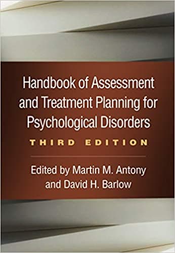 Handbook of Assessment and Treatment Planning for Psychological Disorders, Third Edition Book cover of "Handbook of Assessment and Treatment Planning for Psychological Disorders, Third Edition"