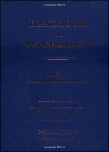 Handbook of Psychology, Health Psychology Book cover of "Handbook of Psychology, Health Psychology"