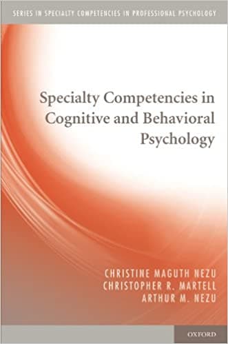 Specialty Competencies in Cognitive and Behavioral Psychology Book cover of "Specialty Competencies in Cognitive and Behavioral Psychology"