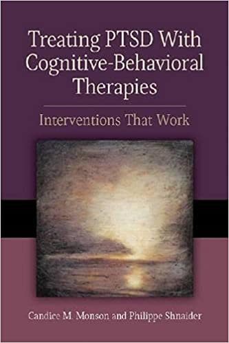 Treating PTSD With Cognitive–Behavioral Therapies: Interventions That Work Book cover of "Treating PTSD With Cognitive–Behavioral Therapies: Interventions That Work"