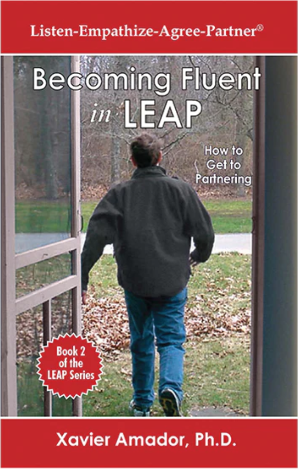 Book cover of "Becoming Fluent in LEAP"