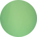 A green textured circle.