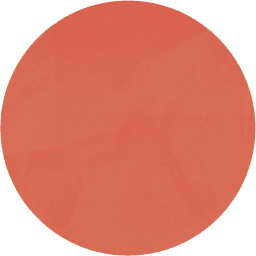 A red textured circle.