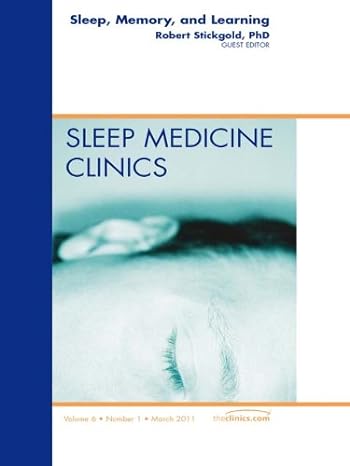 Sleep, Memory and Learning Book cover of "Sleep, Memory and Learning"