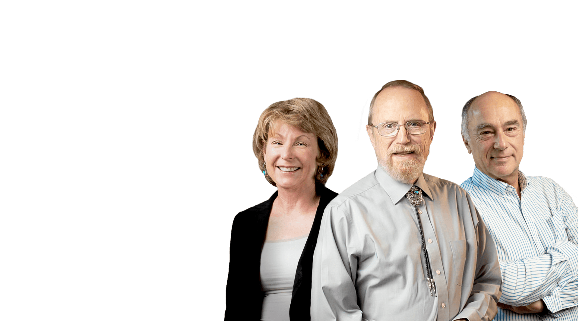 The founders of motivational interviewing looking at camera