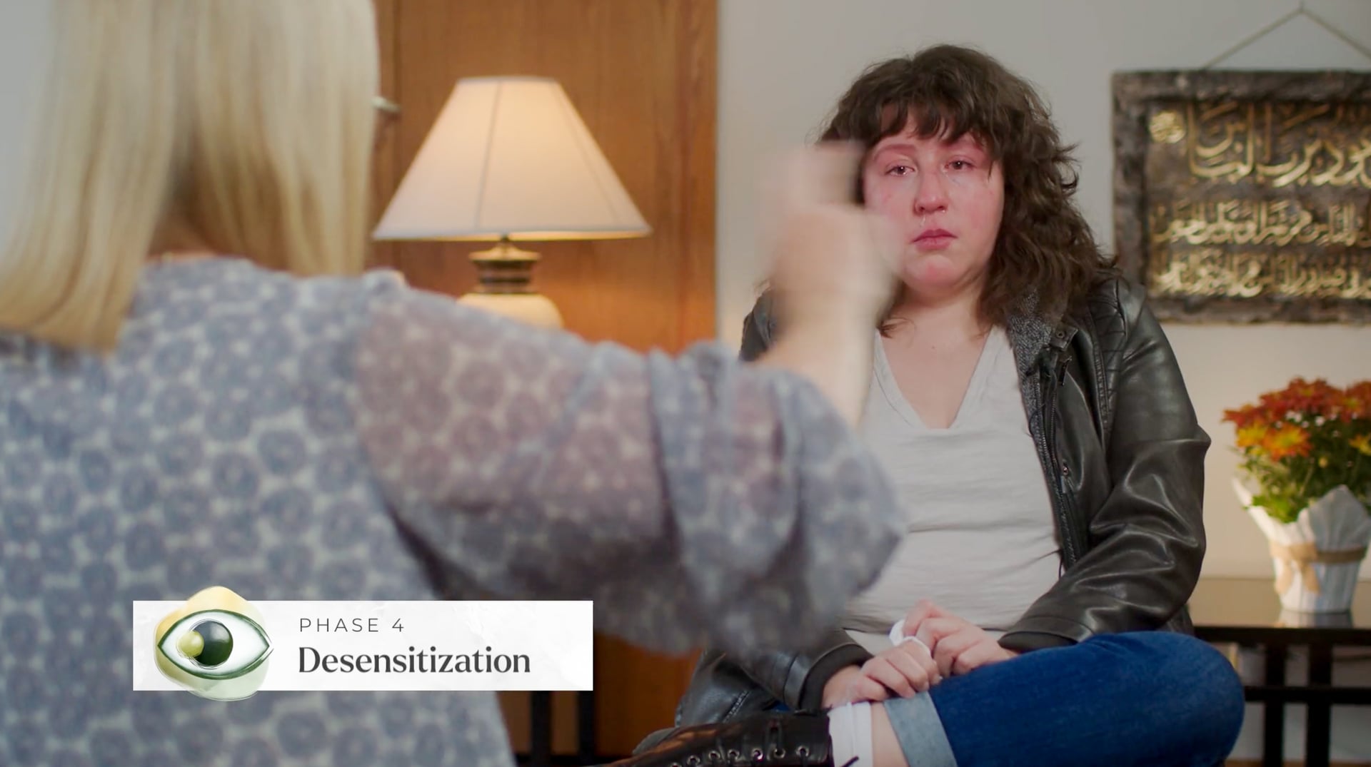 EMDR therapy demonstration - desensitization