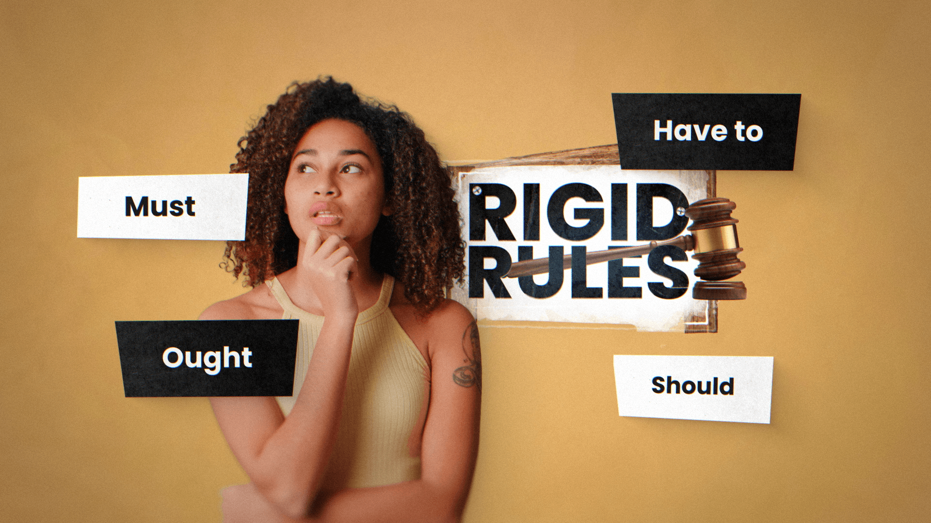 Autism and rigid rules illlustration