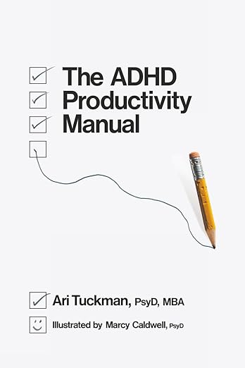 The ADHD Productivity Manual Book cover of "The ADHD Productivity Manual"